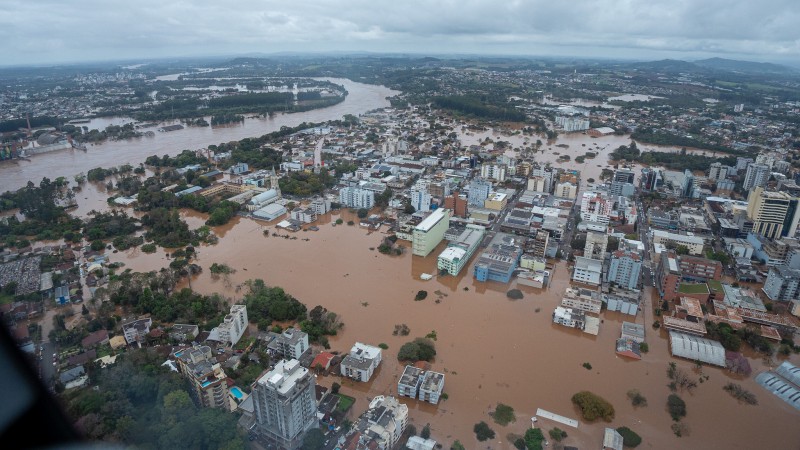 Tragédia no Rio Grande do Sul: rios Taquari e Caí voltaram a transbordar