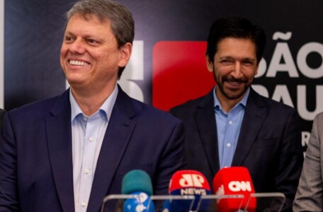 Tarcísio reforça apoio a Ricardo Nunes para Prefeitura de SP