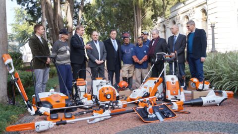 STIHL doa equipamentos para o Governo gaúcho